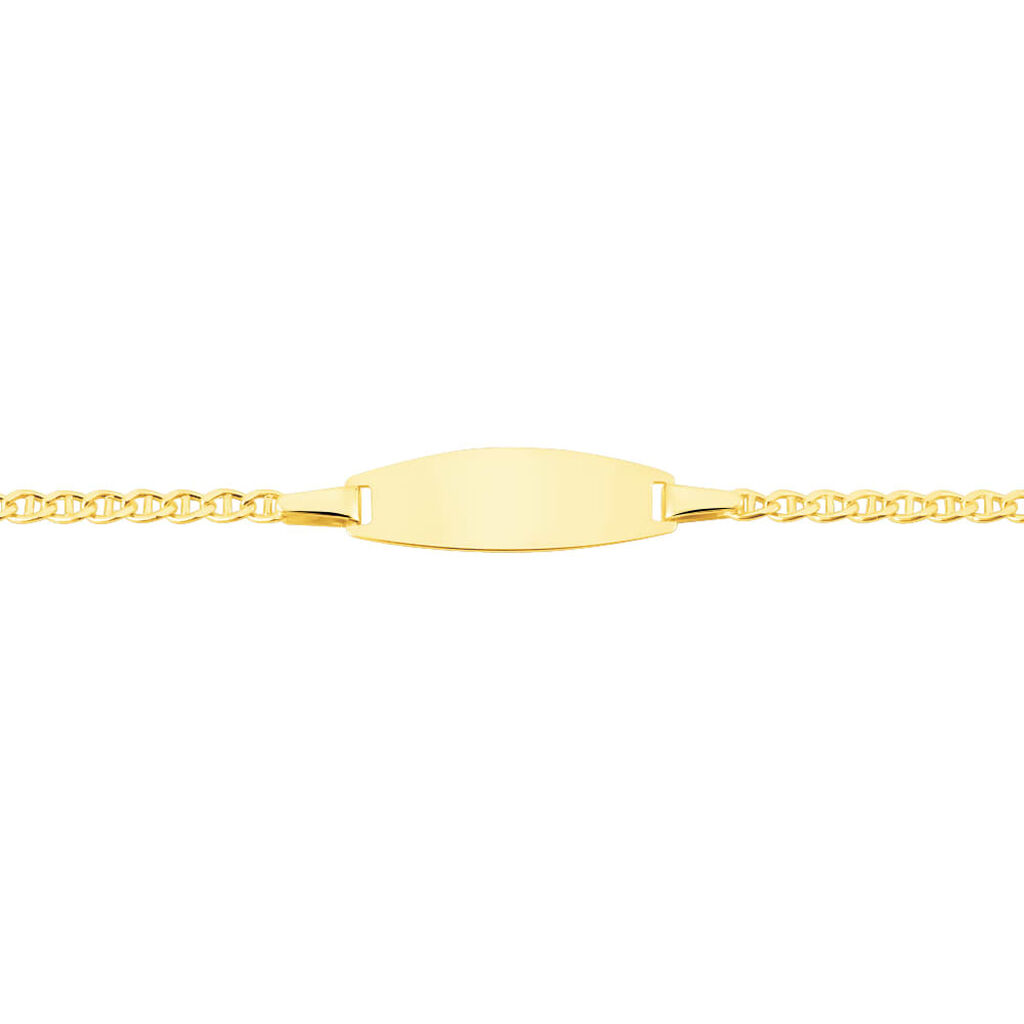 Bracciale Con Targhetta Holy Oro Giallo - Bracciali con Incisione Bambino | Stroili