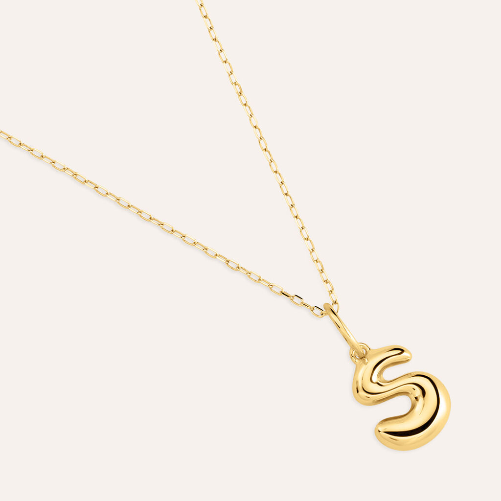 Pendente Love Beats Argento Dorato