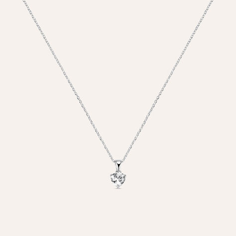 Collana Punto Luce Silver Elegance Argento Rodiato Cubic Zirconia - Collane Punto Luce Donna | Stroili