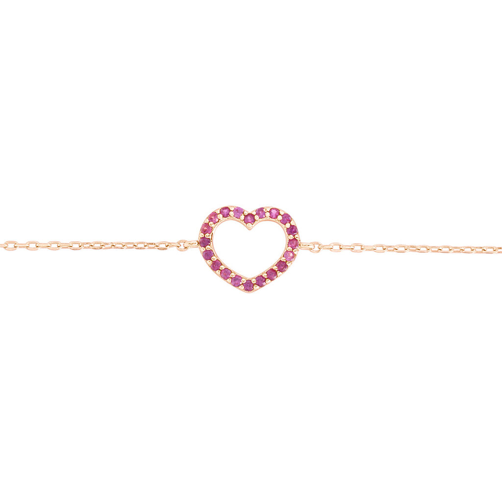 Bracciale Silver Rainbow Argento Rosa Cubic Zirconia - Bracciali Amicizia Donna | Stroili