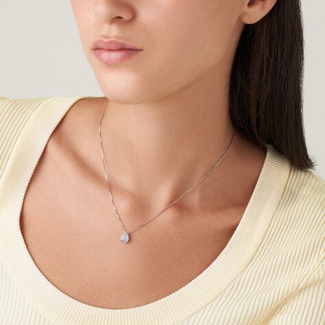 Collana Silver Elegance Argento Rodiato Cubic Zirconia - Collane Donna | Stroili