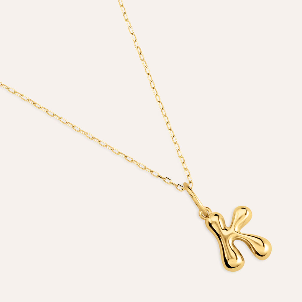 Pendente Love Beats Argento Dorato