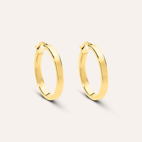 Orecchini A Cerchio Toujours Oro Giallo - Orecchini a Cerchio Donna | Stroili