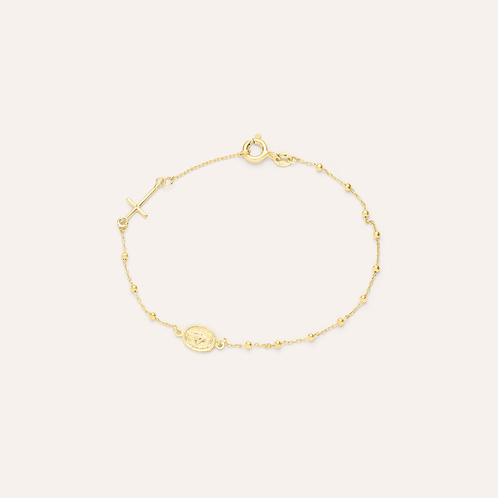 Bracciale Rosario Holy Oro Giallo - Bracciali con Rosario Donna | Stroili