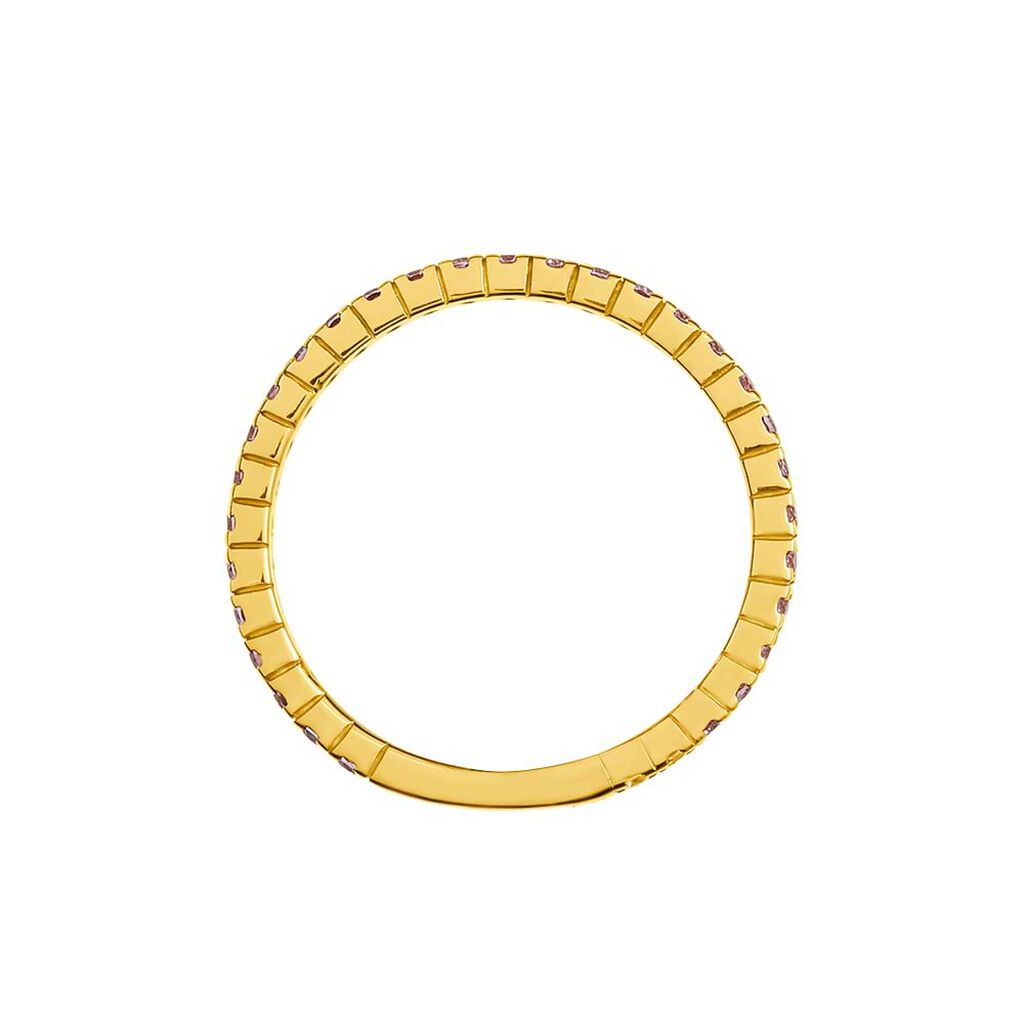 Anello Eternity Claire Oro Giallo Cubic Zirconia - Anelli Eternity Donna | Stroili