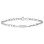 Bracciale Crystal Gold Oro Bianco Cristallo