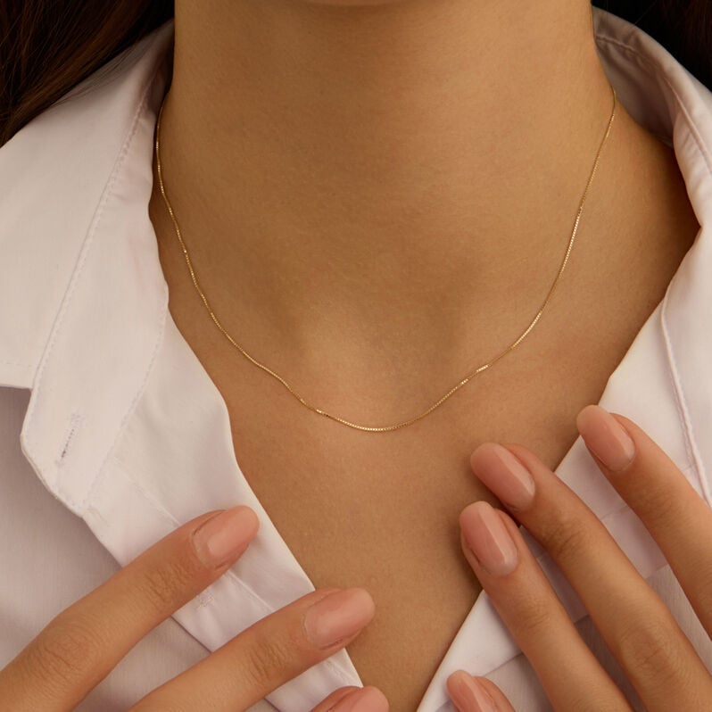 Catenina Poème Oro Giallo - Catenina Donna | Stroili