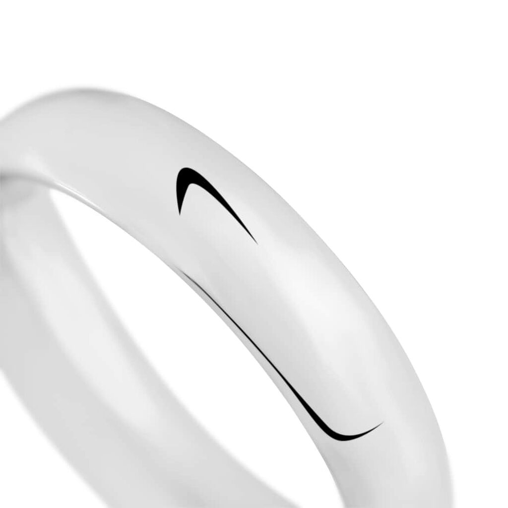 Fede Comoda Leggera 4.5 mm Oro Bianco - Anelli con Incisione Unisex | Stroili