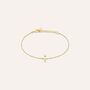 Bracciale Silver Glow Argento Dorato Cubic Zirconia