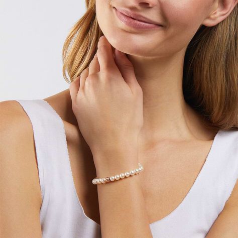 Bracciale Gabrielle Oro Rosa Perla D'Acqua Dolce - Bracciali Donna | Stroili