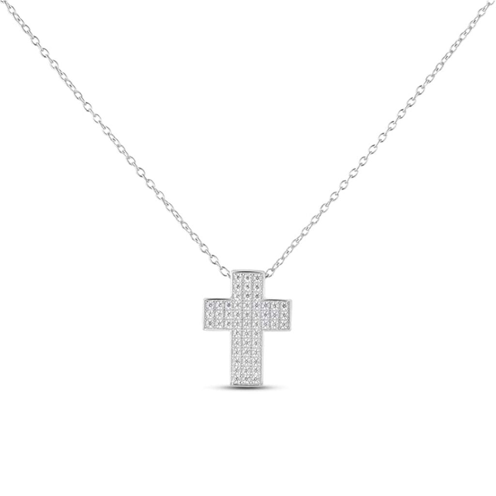 Collana Silver Shine Argento Rodiato Cubic Zirconia - Collane Donna | Stroili