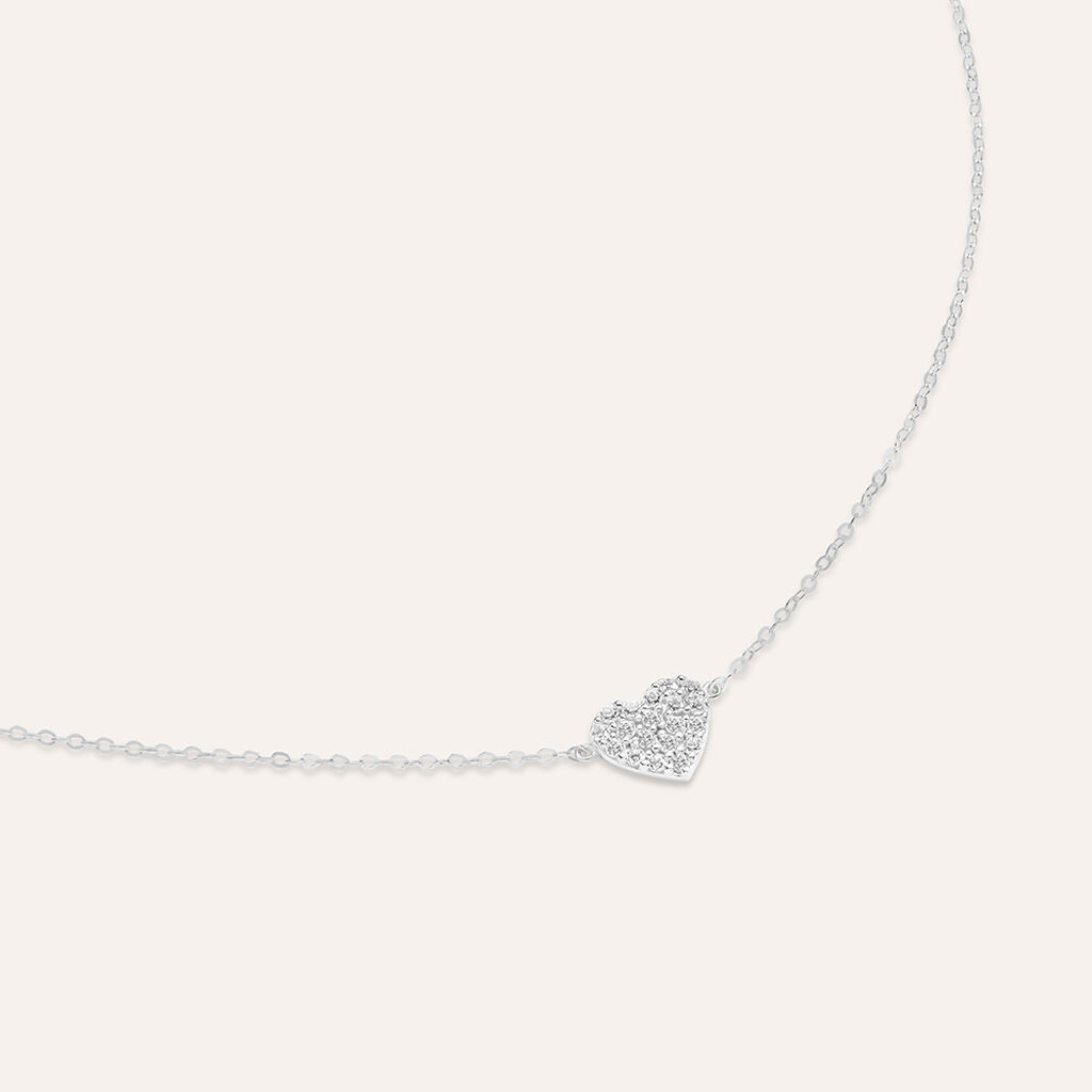 Bracciale Claire Oro Bianco Cubic Zirconia - Bracciali Amicizia Donna | Stroili