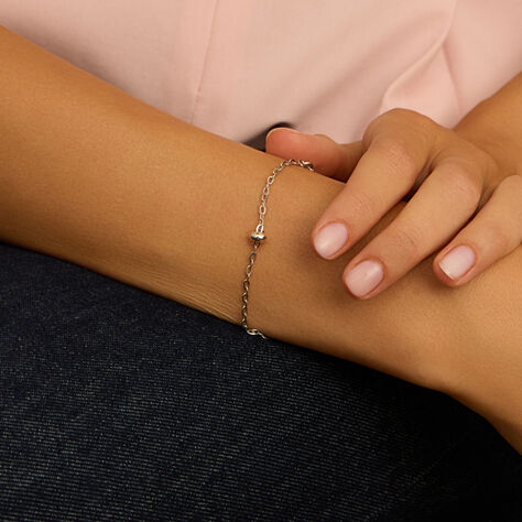 Bracciale Love Beats Argento Rodiato - Bracciali Donna | Stroili