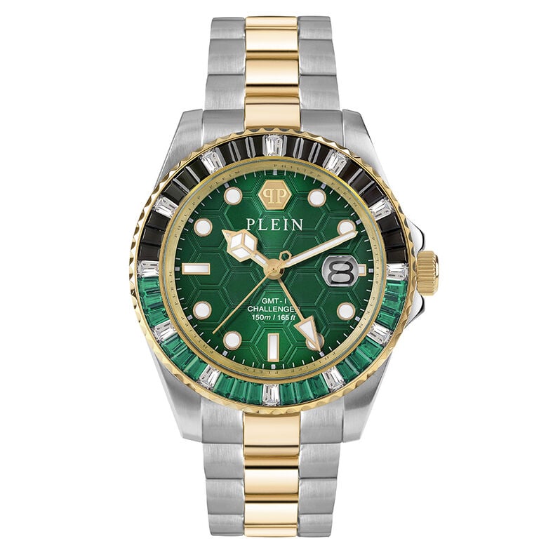 Orologio Al Quarzo Philipp Plein Gmt-i Challenger Baguettes Pwpza0224 - Orologi con Datario Unisex | Stroili