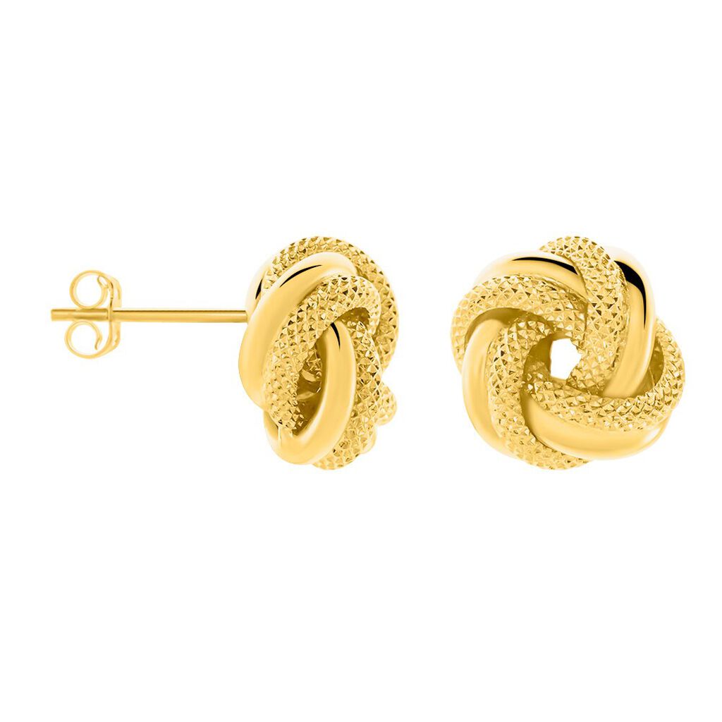 Orecchini Lobo Gold Essence Oro Giallo - Orecchini a Lobo Donna | Stroili