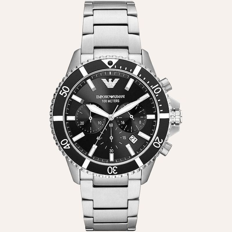 Orologio Al Quarzo Emporio Armani World Explorer Ar11360 - Orologi con Datario Uomo | Stroili