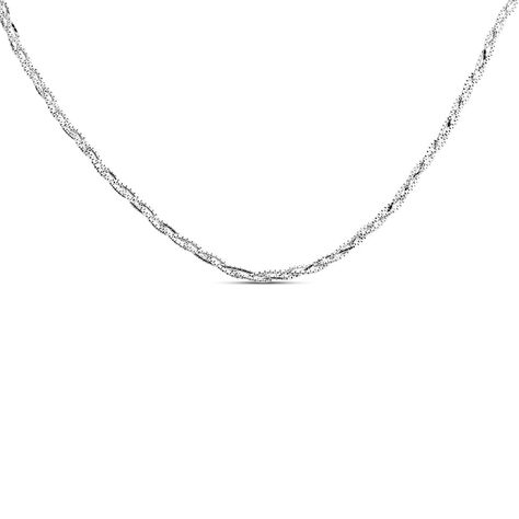 Catena Silver Collection Argento Rodiato - Collane Catena Donna | Stroili