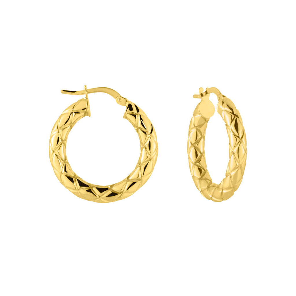 Orecchini A Cerchio Toujours Oro Giallo - Orecchini a Cerchio Donna | Stroili