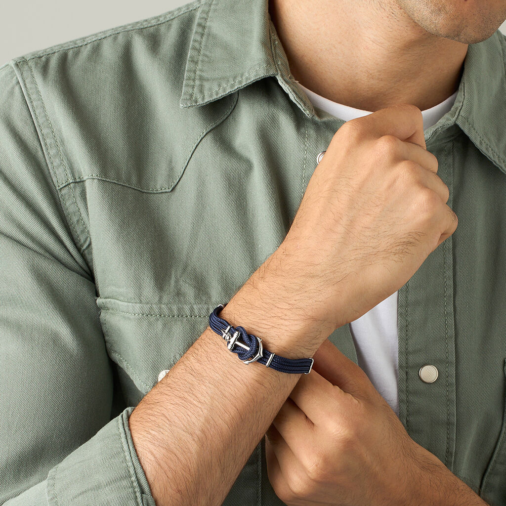 Bracciale Man Code Acciaio - Bracciali Uomo | Stroili
