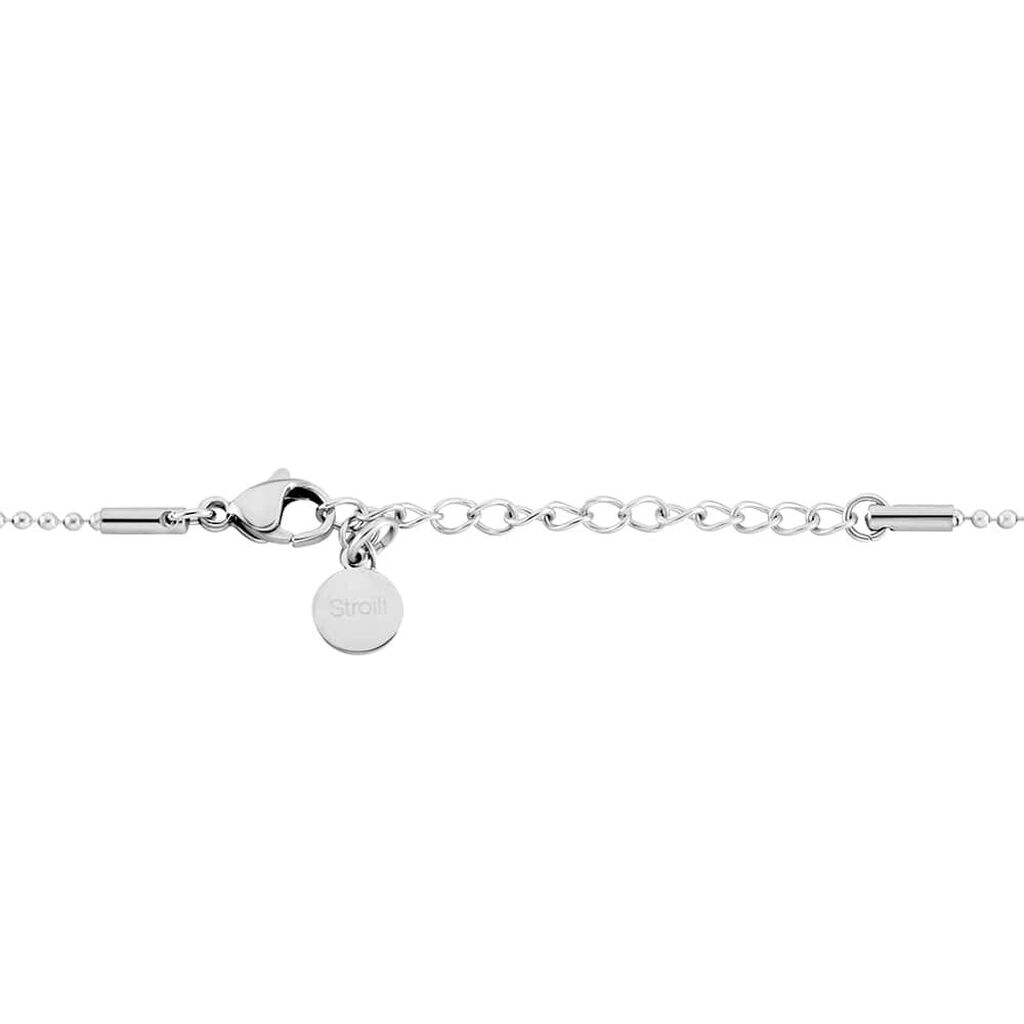 Collana Lady Message Acciaio Cristallo - Collane Donna | Stroili