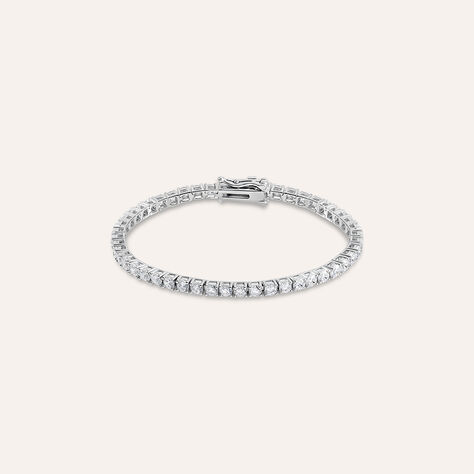 Bracciale Tennis Silver Elegance Argento Rodiato Cubic Zirconia - Gioielli Donna | Stroili