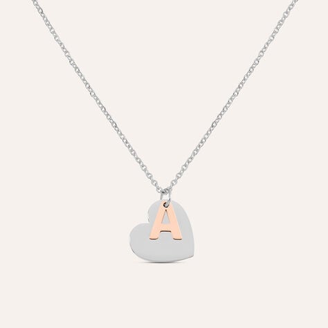 Collana Lady Chic Acciaio Bicolore Bianco / Rosa - Collane Donna | Stroili