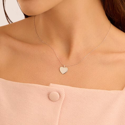 Collana Sophia Oro Bianco Diamante - Collane Donna | Stroili
