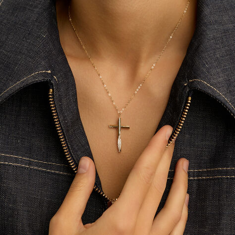 Collana Christelle Oro Giallo Cristallo - Collane Donna | Stroili