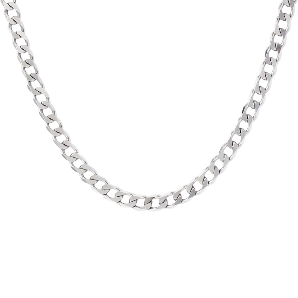 Catena Gentleman Argento Rodiato