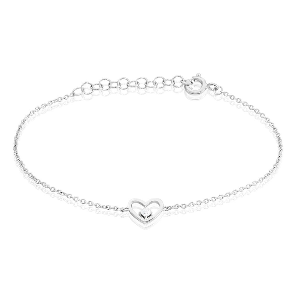 Bracciale Silver Elegance Argento Rodiato Cubic Zirconia