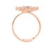 Anello Fantasia Romantic Shine Metallo Rosa Cristallo - Anelli con Pietre Donna | Stroili