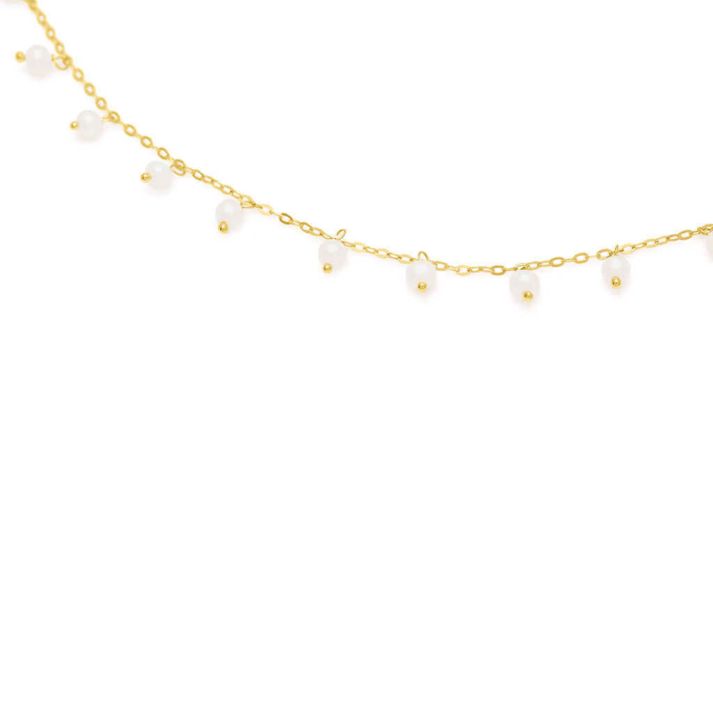 Collana Gabrielle Oro Giallo Perla D'Acqua Dolce - Collane Donna | Stroili