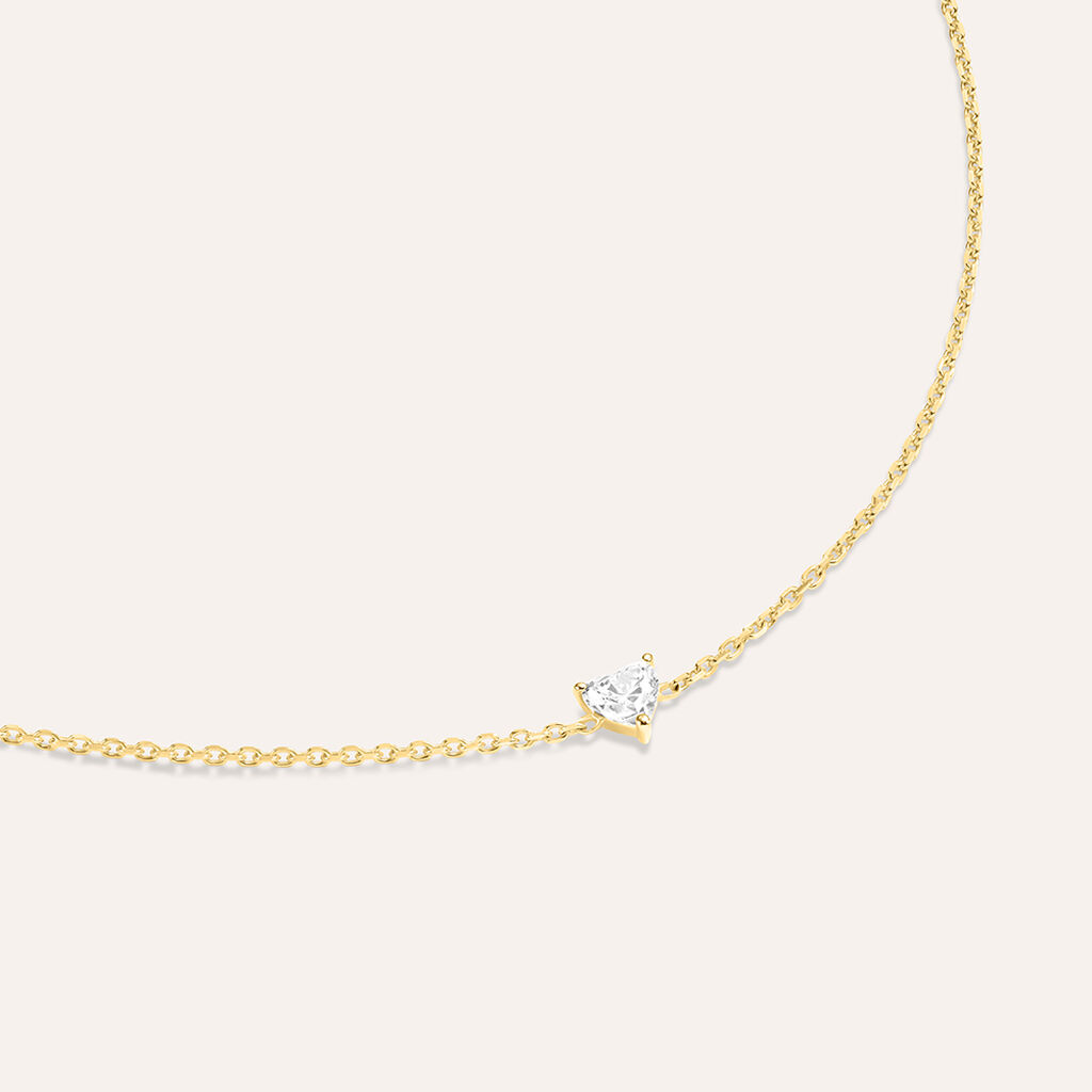 Bracciale Punto Luce Claire Oro Giallo Cubic Zirconia - Bracciali Amicizia Donna | Stroili