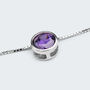 Collana Punto Luce Silver Rainbow Argento Rodiato Cubic Zirconia