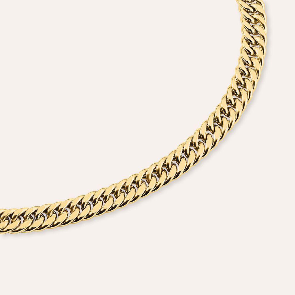 Bracciale Catena Oro Uomo Oro Giallo