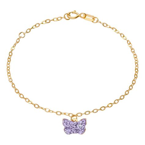 Bracciale Mon Petit Oro Giallo Cristallo - Bracciali Bambino | Stroili