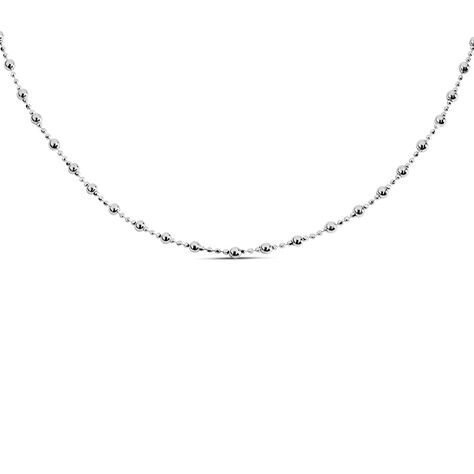 Catena Silver Collection Argento Rodiato - Collane Catena Donna | Stroili