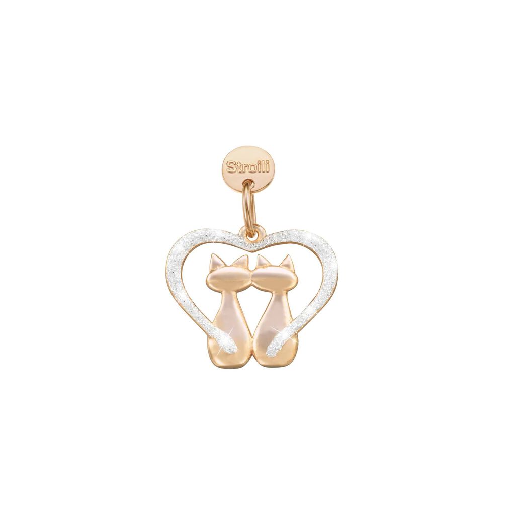 Pendente Love Beats Argento Rosa - Ciondoli Donna | Stroili