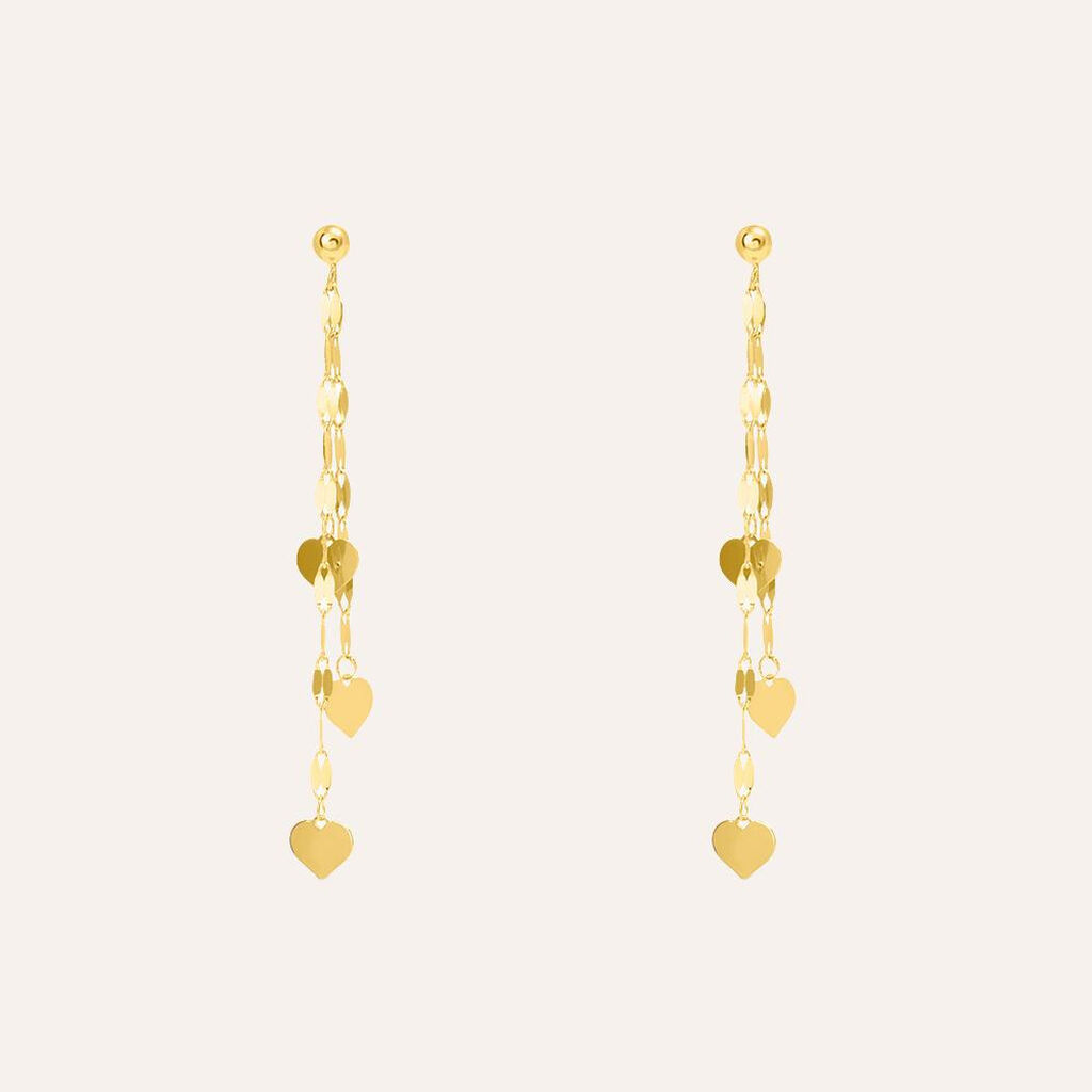 Orecchini Pendenti Beverly Oro Giallo