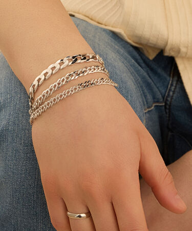 Fede Classica 4 mm Argento Rodiato