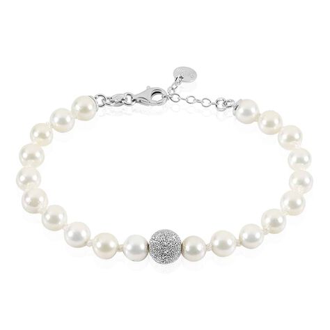 Bracciale Silver Pearls Argento Rodiato Perla sintentica - Bracciali Donna | Stroili