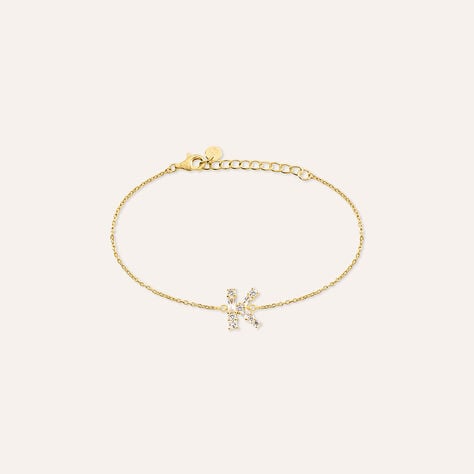 Bracciale Silver Glow Argento Dorato Cubic Zirconia - Bracciali Donna | Stroili