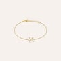 Bracciale Silver Glow Argento Dorato Cubic Zirconia
