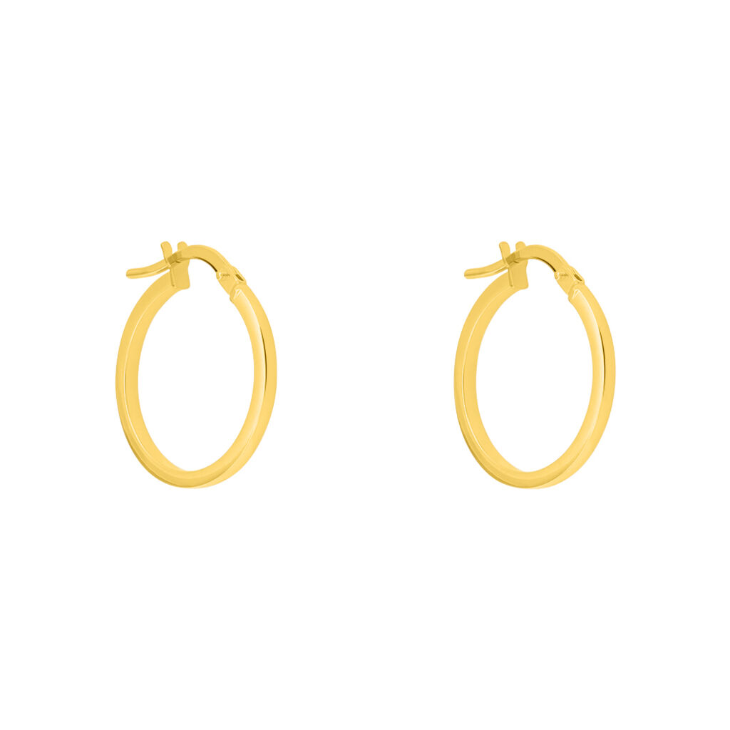 Orecchini A Cerchio Toujours Oro Giallo - Orecchini a Cerchio Donna | Stroili