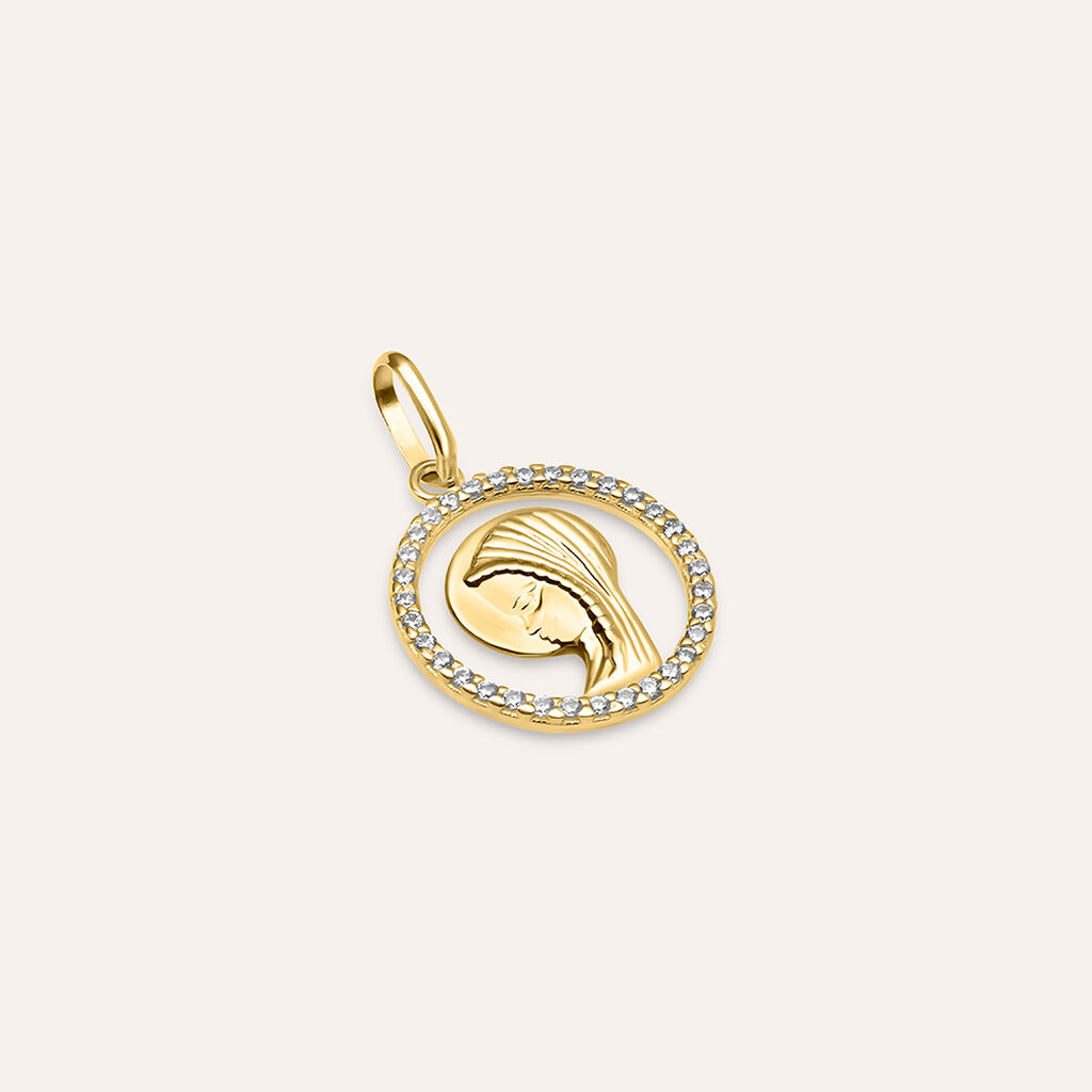 Pendente Holy Oro Giallo Cubic Zirconia - Ciondoli Donna | Stroili