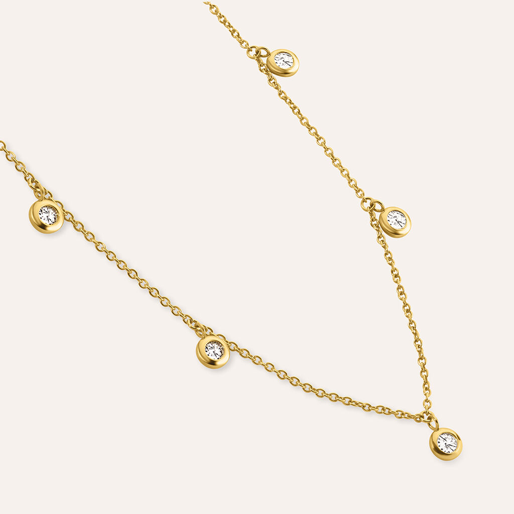 Collana Desideria Argento Nobile Dorato