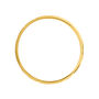 Fede Classica Diamantata 3 mm Oro Giallo
