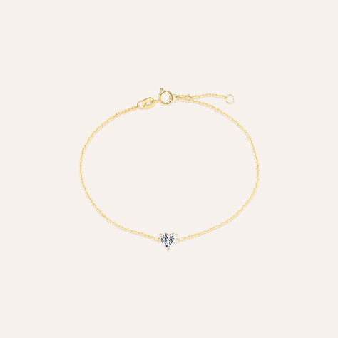 Bracciale Punto Luce Claire Oro Giallo Cubic Zirconia - Bracciali Amicizia Donna | Stroili