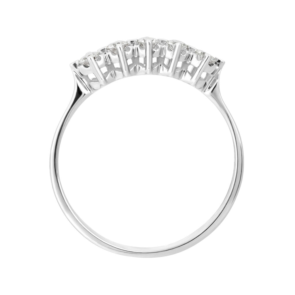 Anello Riviere Diamazing Oro Bianco Diamante - Anelli Riviere Donna | Stroili