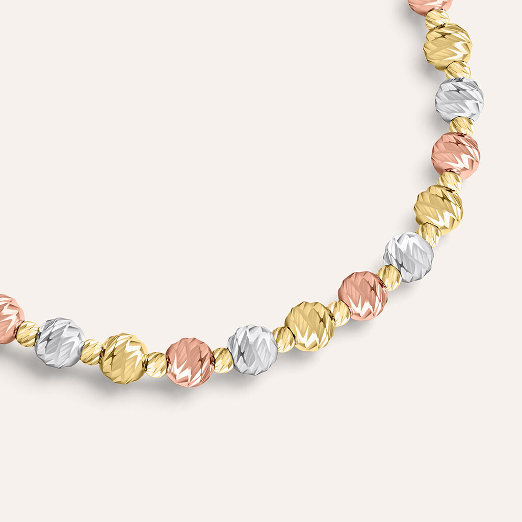 Bracciale Golden Lover Oro Tricolore - Bracciali Donna | Stroili